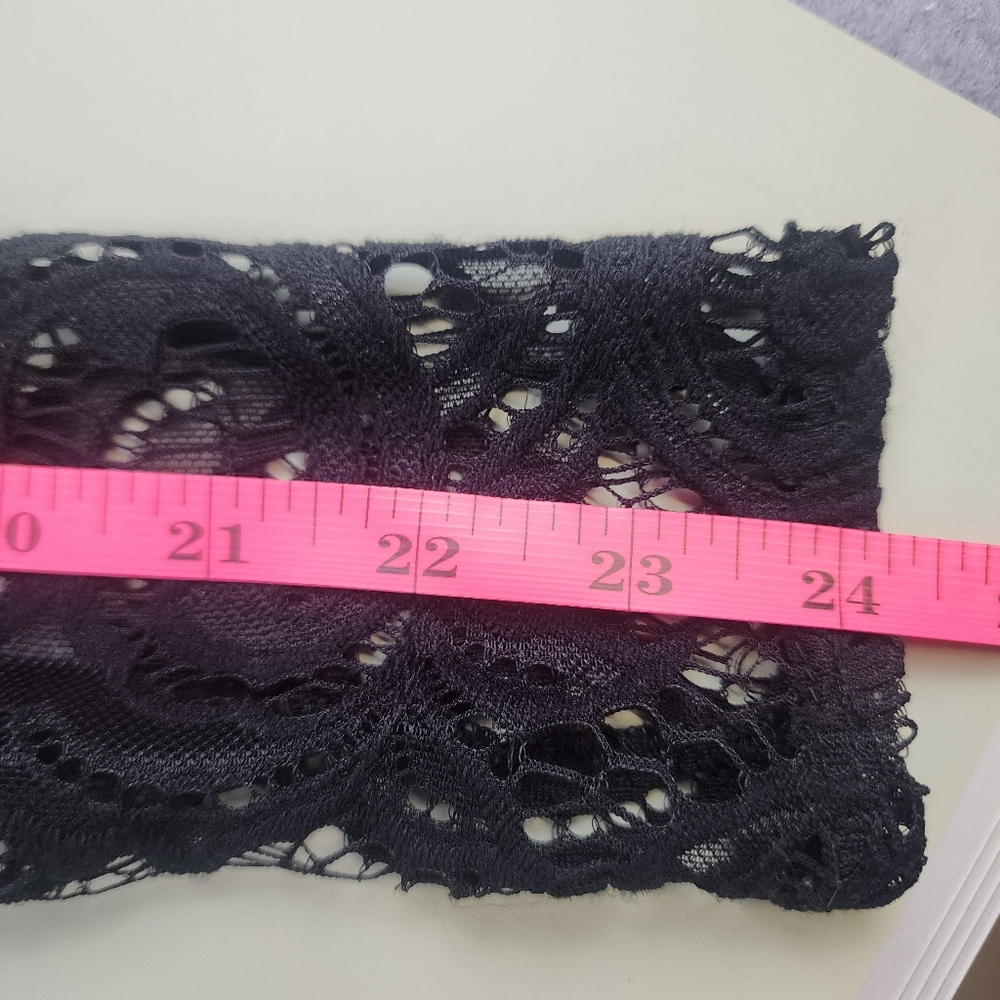 Witchey Goth Black Lace Long Sleeve Long Jacket Style  Cover Up - Picture 7 of 8